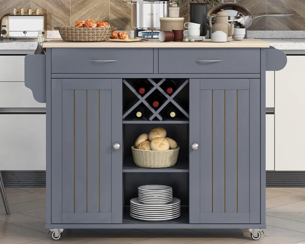 small kitchen islands with seating and storage